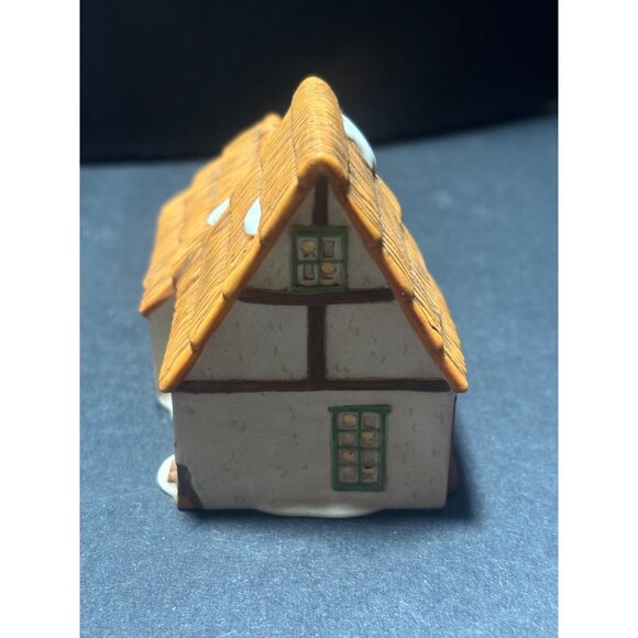 Department 56 Dickens Village Bob Cratchit Tiny Tim Lighted Ornament Vintage 80s - Picture 5 of 10